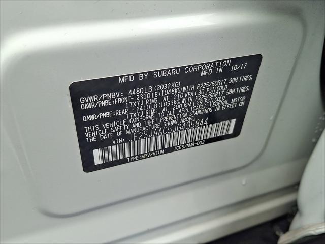 2018 Subaru Forester 2.5i