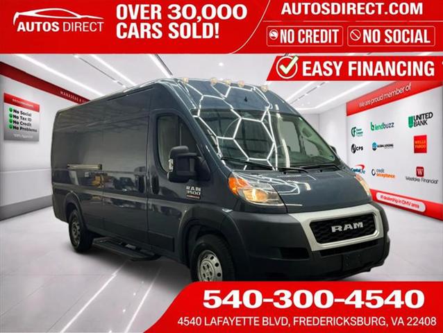 2020 Ram ProMaster Cargo Van High Roof 159" WB EXT for sale in Fredericksburg, VA