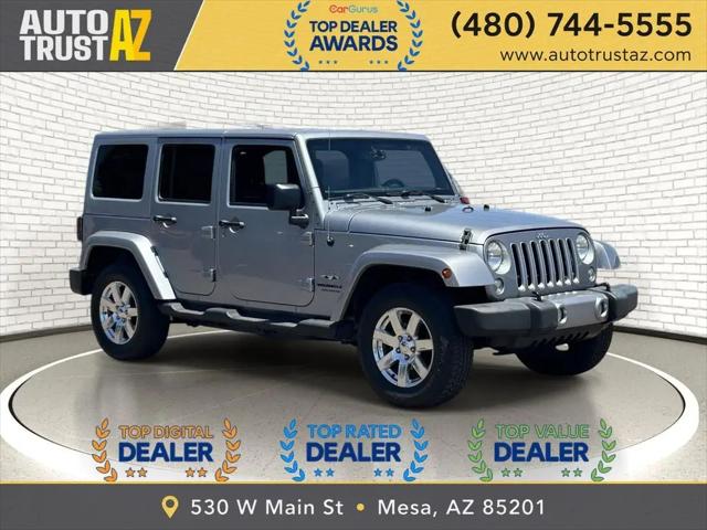 2016 Jeep Wrangler Unlimited Sahara for sale in Mesa, AZ