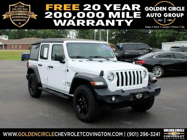 2019 Jeep Wrangler Unlimited Sport S 4x4 for sale in Covington, TN