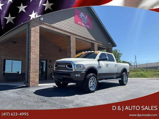 2018 Ram 3500 Laramie Longhorn Crew Cab 4x4 6'4" Box for sale in JOPLIN, MO
