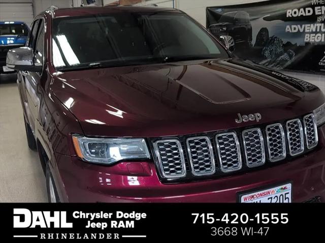 2018 Jeep Grand Cherokee Summit 4x4 for sale in Rhinelander, WI