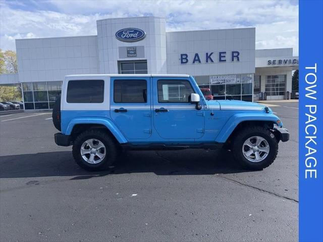 2017 Jeep Wrangler Unlimited Sahara for sale in Ludington, MI