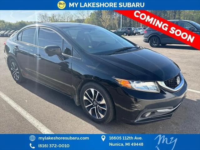 2015 Honda Civic EX for sale in Nunica, MI