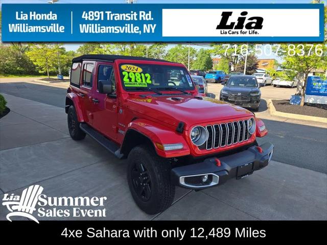 2024 Jeep Wrangler 4xe Sahara 4xe for sale in Williamsville, NY