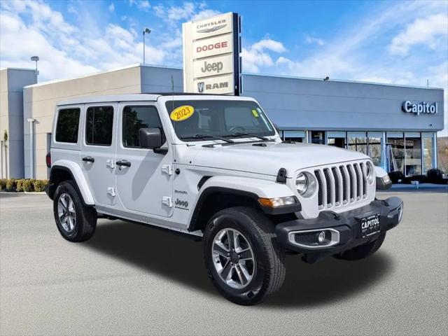 2023 Jeep Wrangler 4-Door Sahara 4x4 for sale in Willimantic, CT