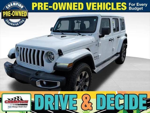 2018 Jeep Wrangler Unlimited Sahara 4x4 for sale in Lansing, MI