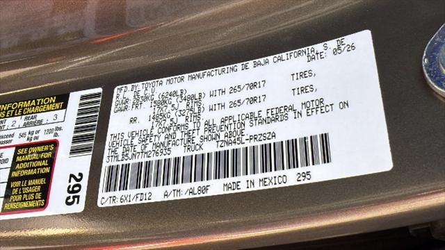 2026 Toyota Tacoma TRD Off Road