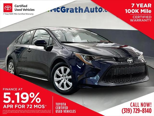 2020 Toyota Corolla LE for sale in Iowa City, IA