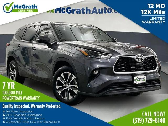 2022 Toyota Highlander XLE for sale in Iowa City, IA