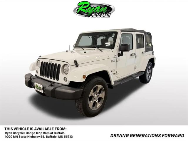 2018 Jeep Wrangler JK Unlimited Sahara 4x4 for sale in Buffalo, MN