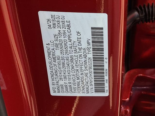 2026 Honda Pilot Sport