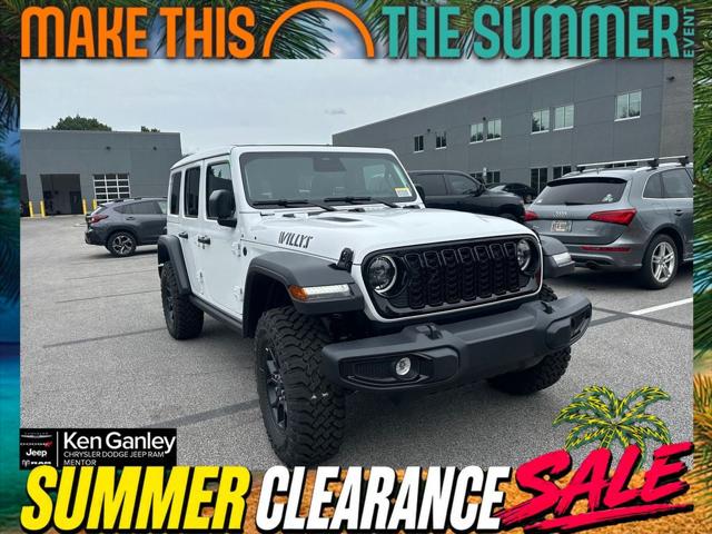 2026 Jeep Wrangler 4-Door Willys 4x4 for sale in Mentor, OH