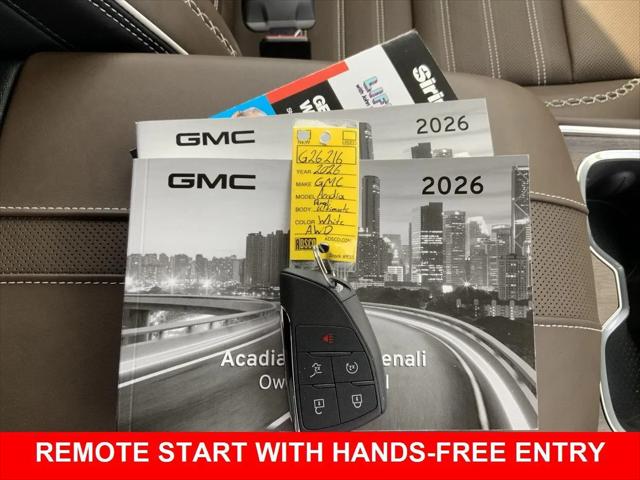 2026 GMC Acadia Denali Ultimate AWD