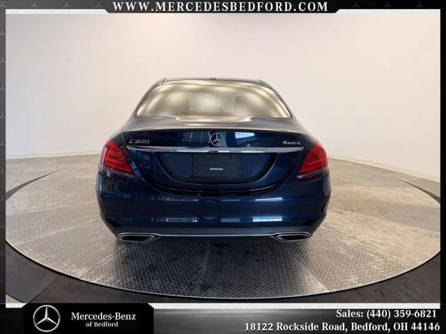2019 Mercedes-Benz C-CLASS C 300 4MATIC