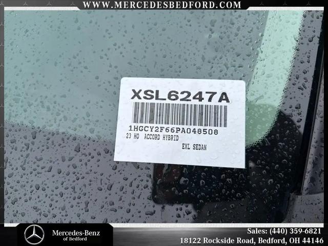 2023 Honda Accord Hybrid EX-L