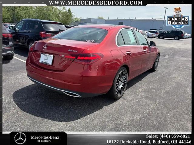2023 Mercedes-Benz C-CLASS C 300 4MATIC Sedan