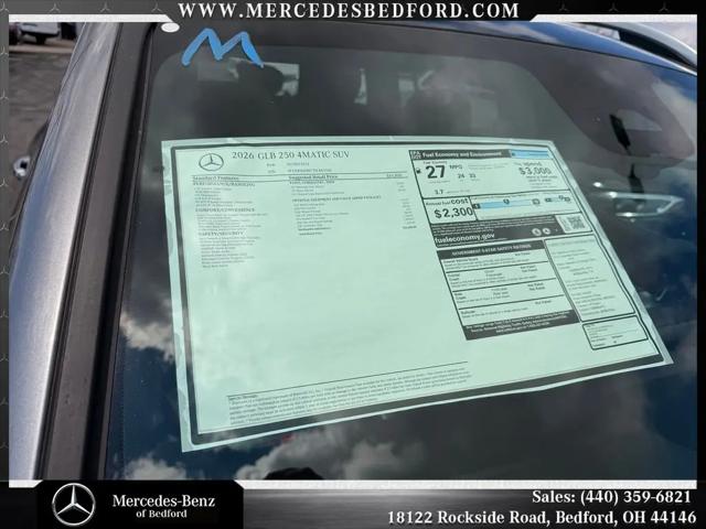 2026 Mercedes-Benz GLB 4MATIC