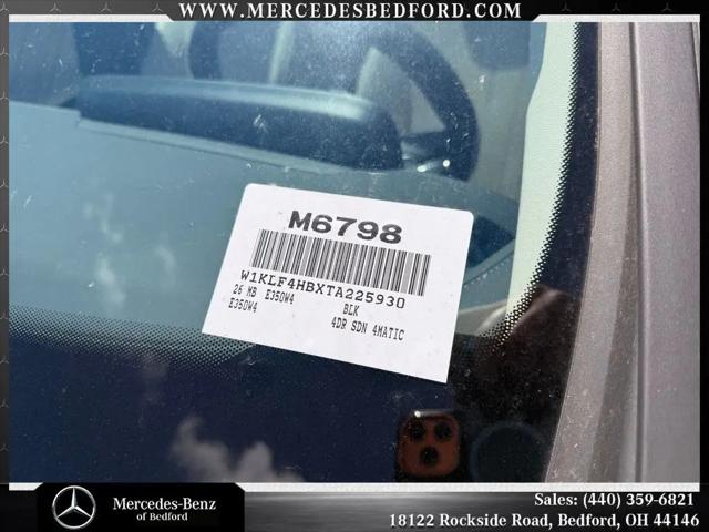 2026 Mercedes-Benz E 350 E 350
