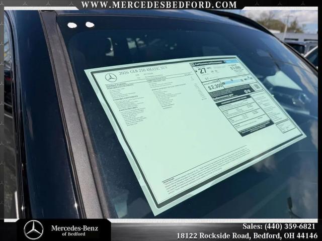 2026 Mercedes-Benz GLB 4MATIC