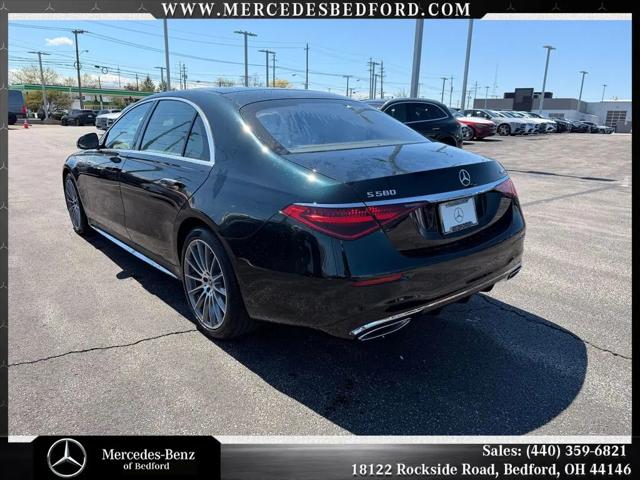 2026 Mercedes-Benz S 580 4MATIC