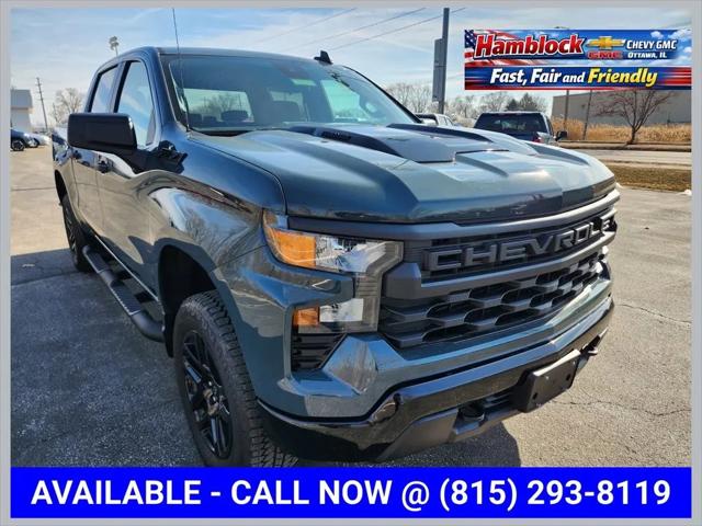 2025 Chevrolet Silverado 1500 4WD Crew Cab Short Bed Custom Trail Boss for sale in Ottawa, IL