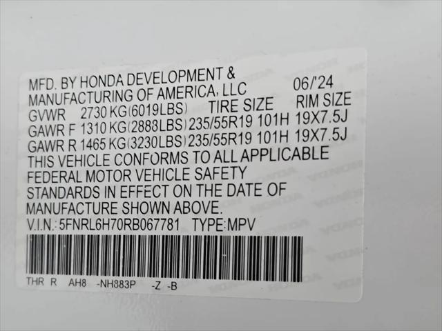 2024 Honda Odyssey Sport