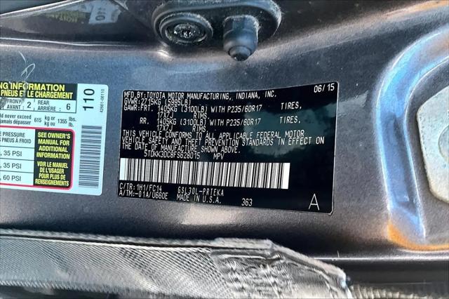 2015 Toyota Sienna LE 7 Passenger