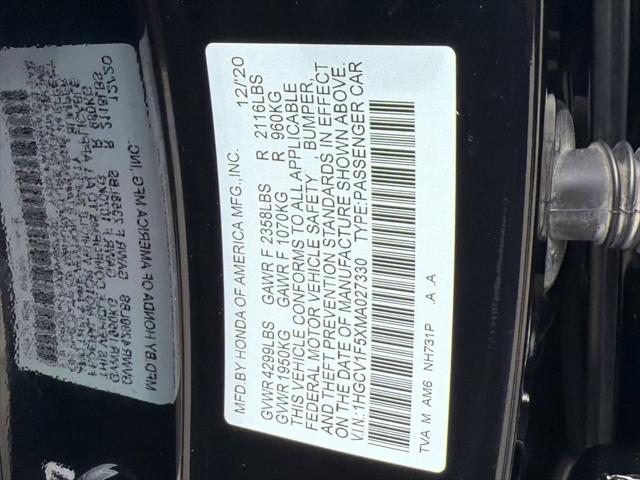 2021 Honda Accord EX-L