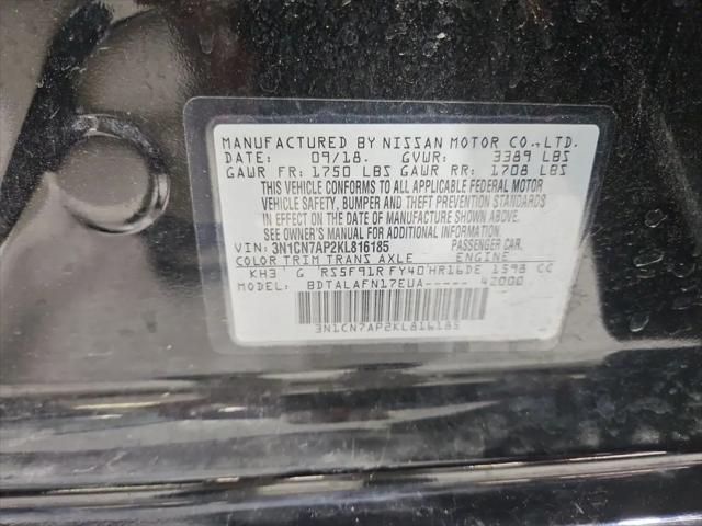 2019 Nissan Versa 1.6 S