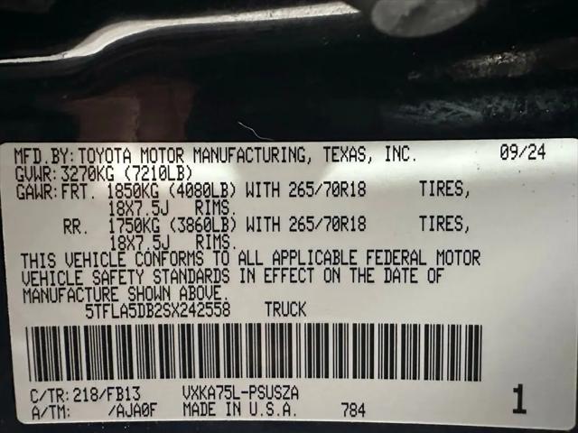 2025 Toyota Tundra SR5