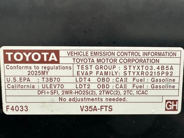 2025 Toyota Tundra SR5