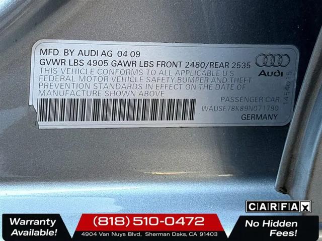 2009 Audi A4 2.0T Premium