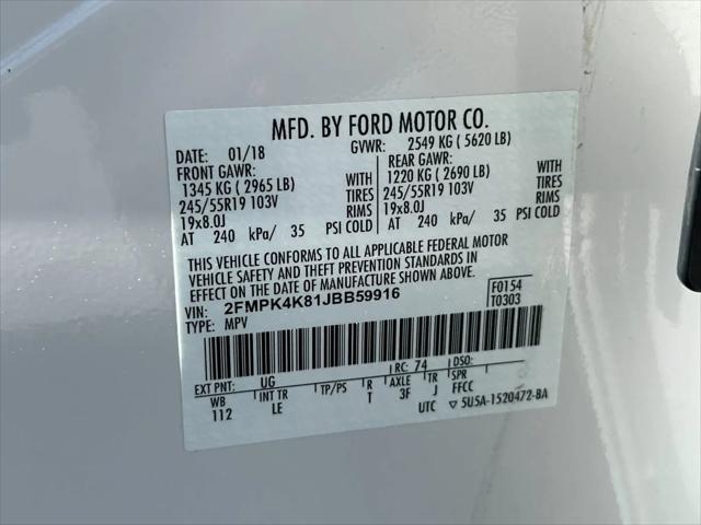 2018 Ford Edge Titanium