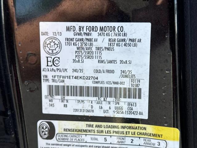 2014 Ford F-150 XLT