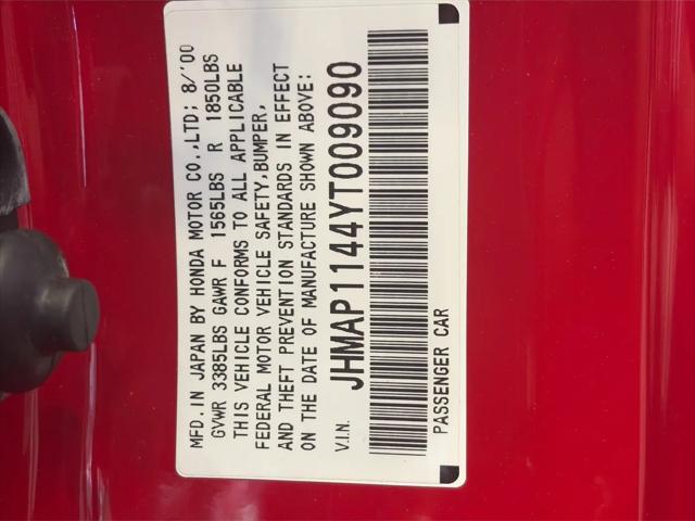 2000 Honda S2000 Base