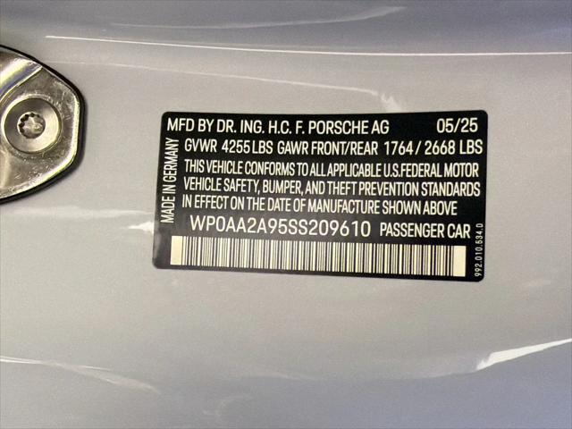 2025 Porsche 911 Carrera T