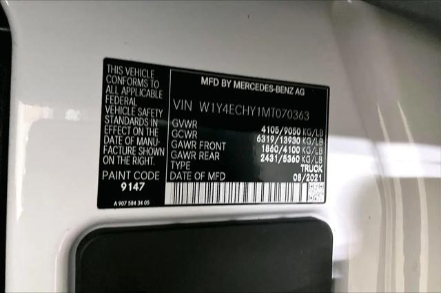 2021 Mercedes-Benz Sprinter 2500 High Roof V6
