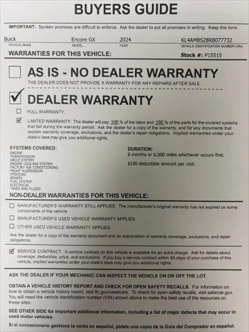 2024 Buick Encore GX Preferred FWD