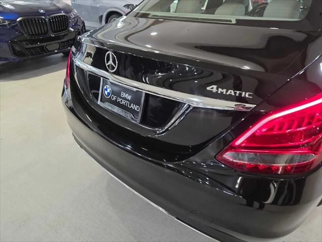 2018 Mercedes-Benz C-CLASS C 300 4MATIC