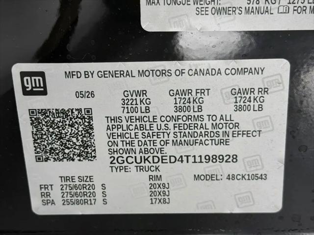 2026 Chevrolet Silverado 1500 4WD Crew Cab Standard Bed LT