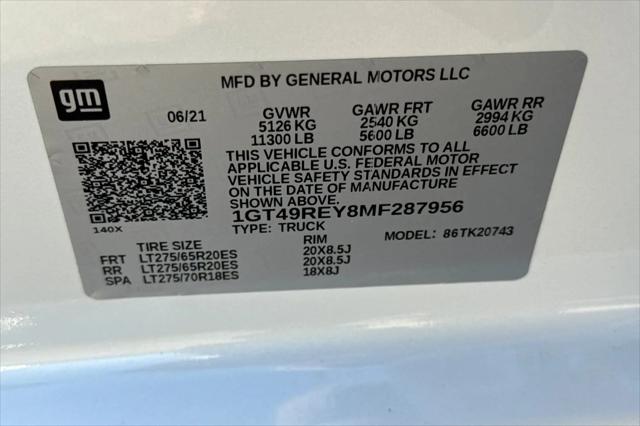 2021 GMC Sierra 2500HD 4WD Crew Cab Standard Bed Denali
