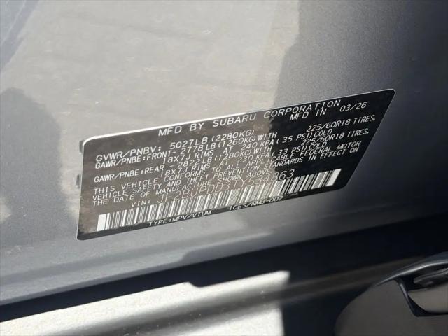 2026 Subaru Outback Limited