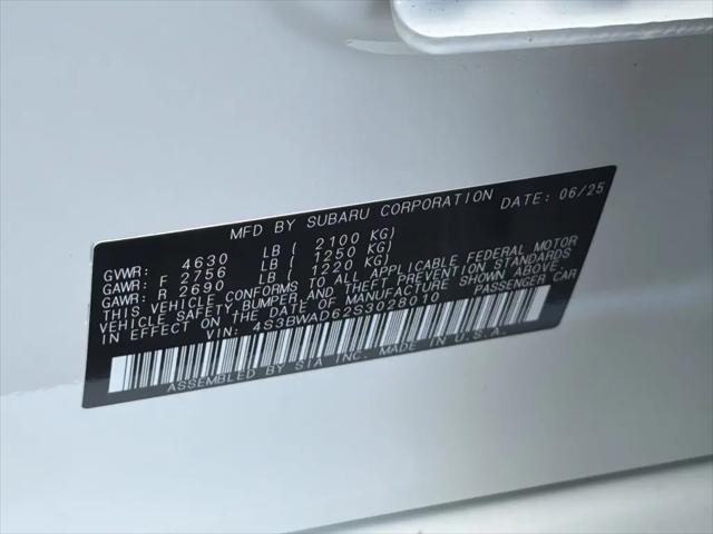 2025 Subaru Legacy Premium