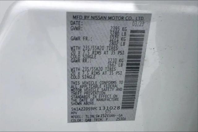 2023 Nissan Murano Platinum Intelligent AWD