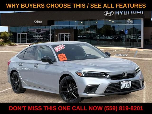 2024 Honda Civic Sport for sale in Selma, CA