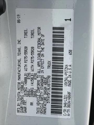 2020 Toyota Tundra 1794 Edition