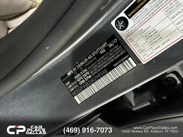2018 Mercedes-Benz E-CLASS E 300 E 300