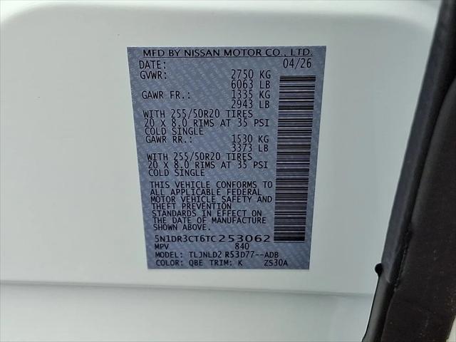 2026 Nissan Pathfinder SL