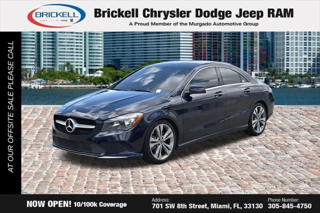 2018 Mercedes-Benz CLA CLA 250 for sale in Miami, FL